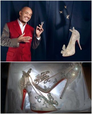 Christian Louboutin與華特迪士尼影業(yè)合作，打造現(xiàn)代版灰姑娘的水晶鞋