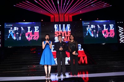 赫斯特中國董事總經理艾彌爾先生、 赫斯特中國出版總經理楊玟女士、《ELLE世界時裝之苑》編輯總監(jiān)曉雪女士致辭